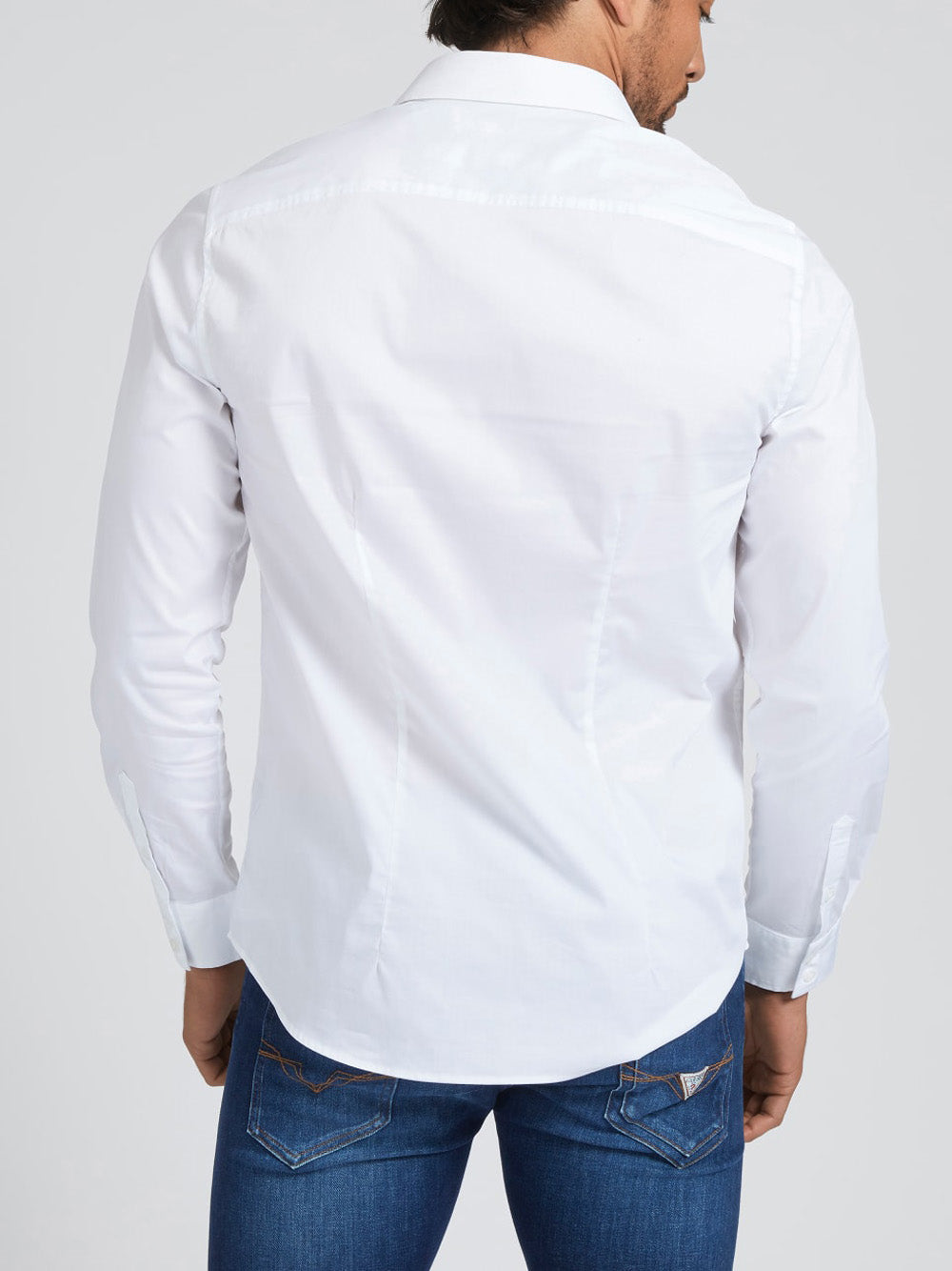 GUESS Camicia Uomo - Bianco modello M1YH20W7ZK1
