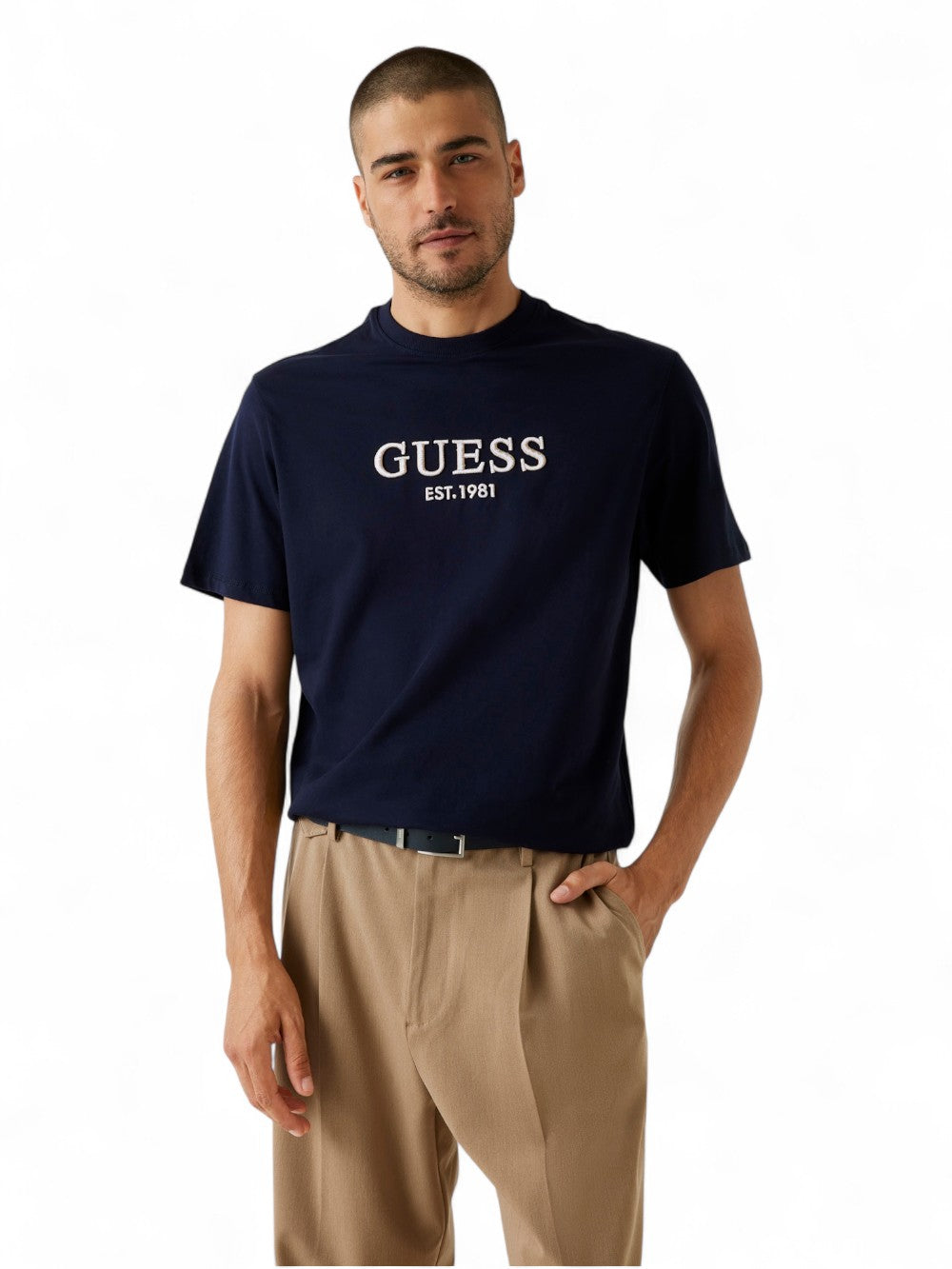 GUESS T-shirt Uomo - Blu modello M5BI09K8FQ4