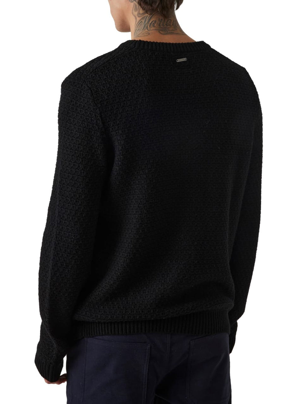 GUESS Maglione Uomo - Nero modello M5BR33Z2ZK2