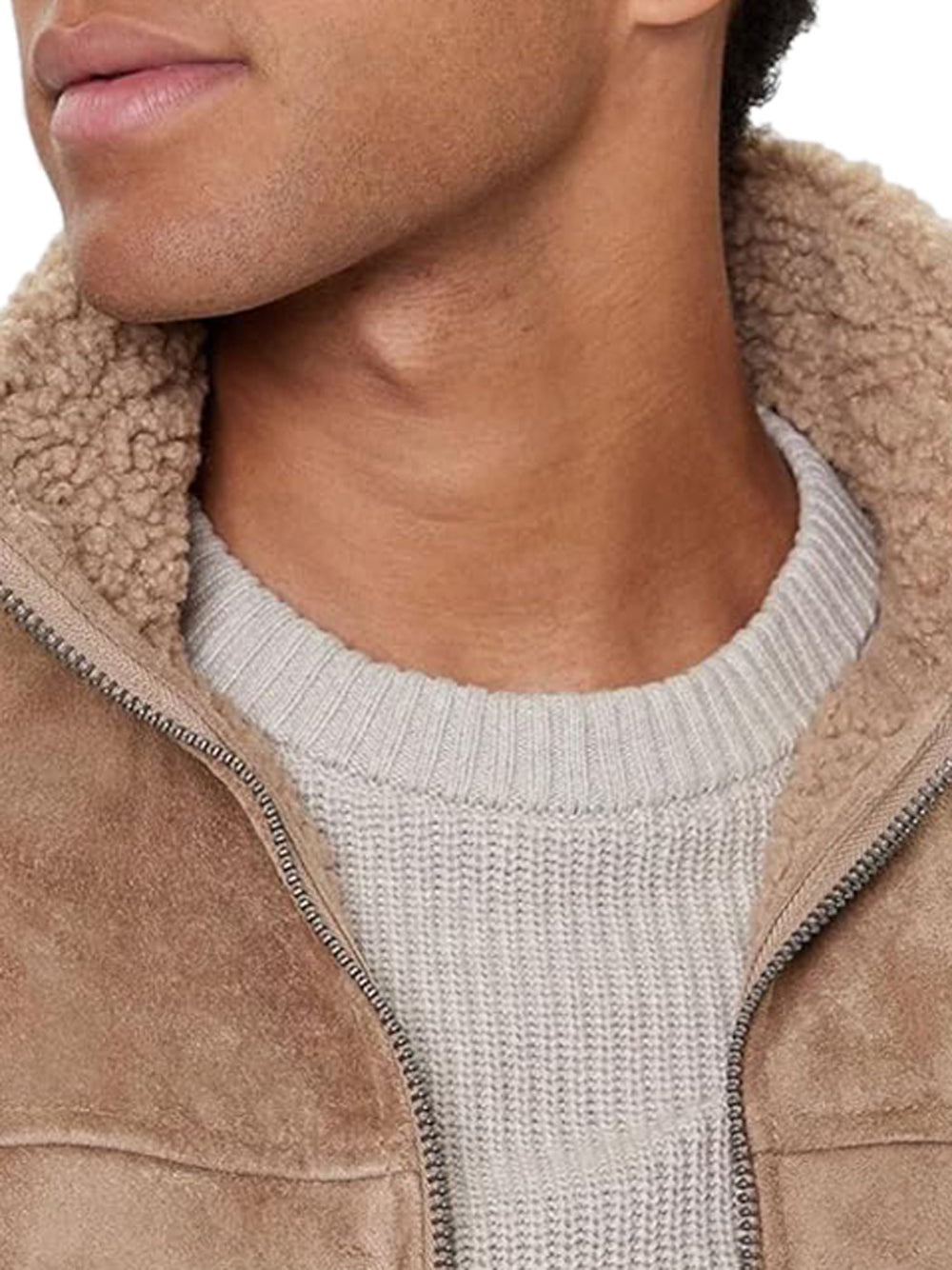 GUESS Cardigan Uomo - Beige modello M5BR79Z5570