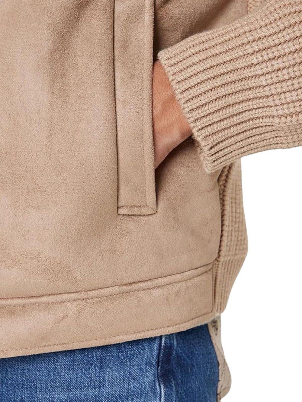 GUESS Cardigan Uomo - Beige modello M5BR79Z5570