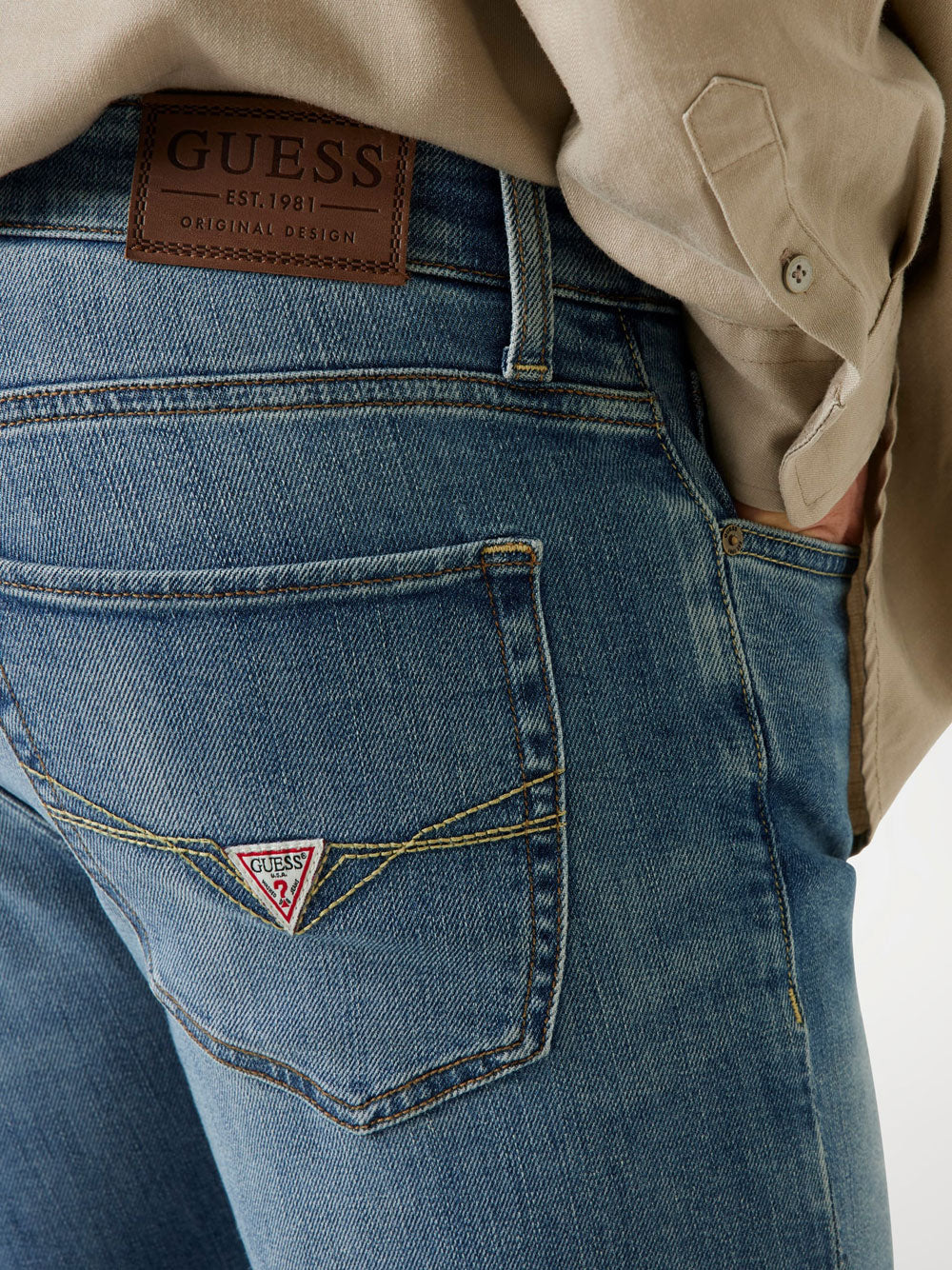 GUESS Jeans Uomo - Blu modello M5YAR7D5QH1