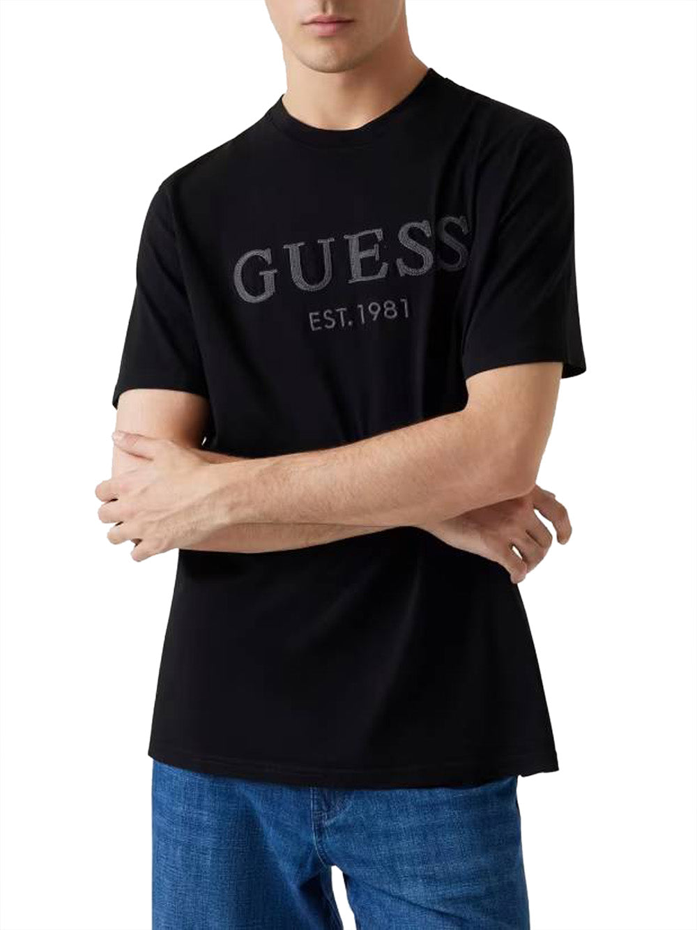 GUESS T-shirt Uomo - Nero modello M5YI17I3Z14