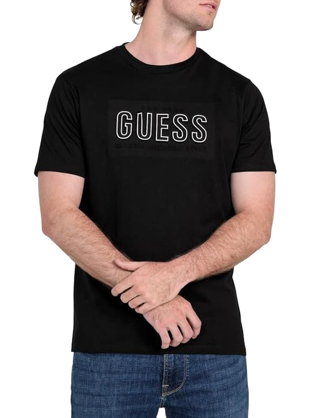 GUESS T-shirt Uomo - Nero modello M5YI44KBW41
