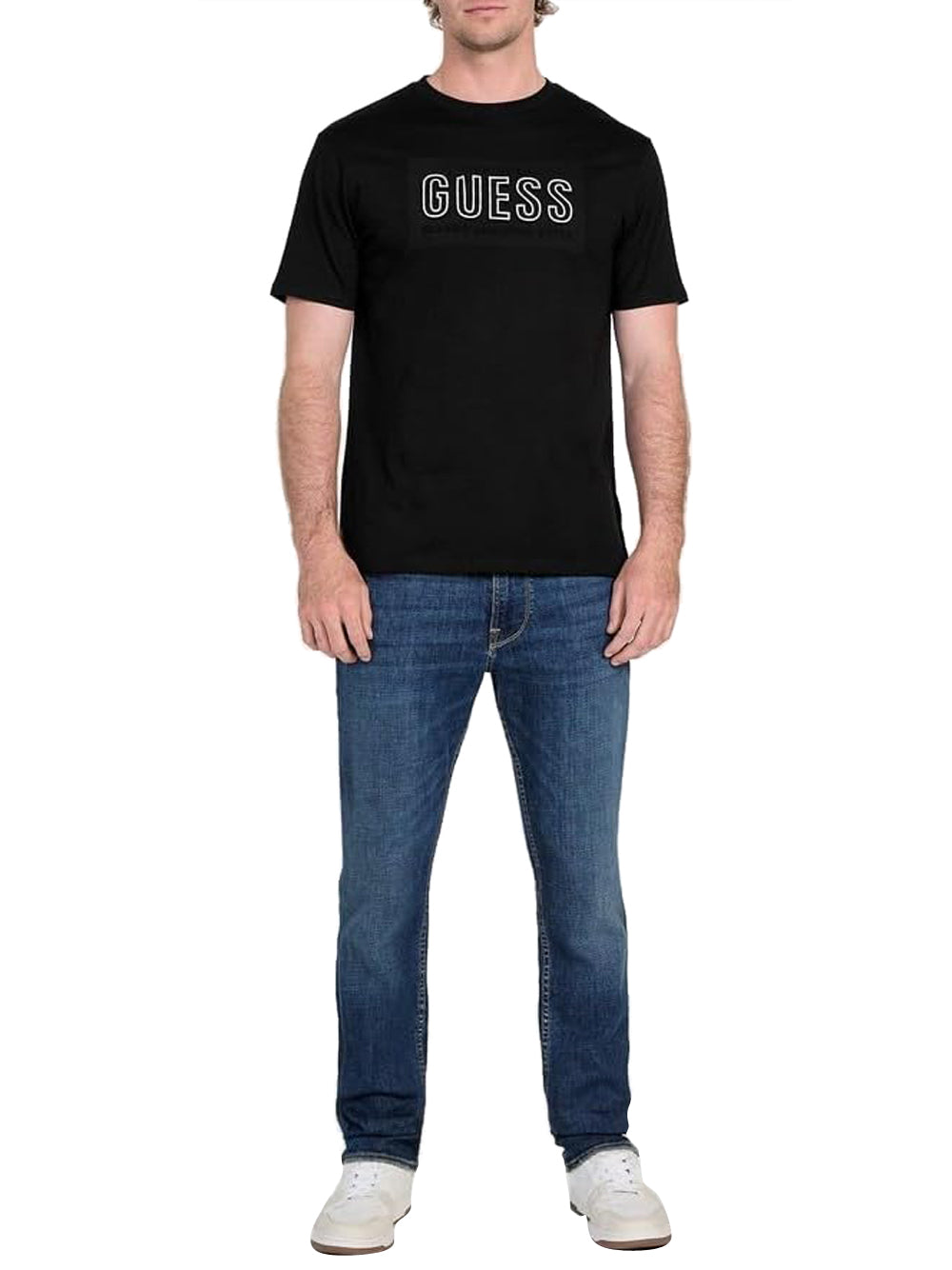 GUESS T-shirt Uomo - Nero modello M5YI44KBW41