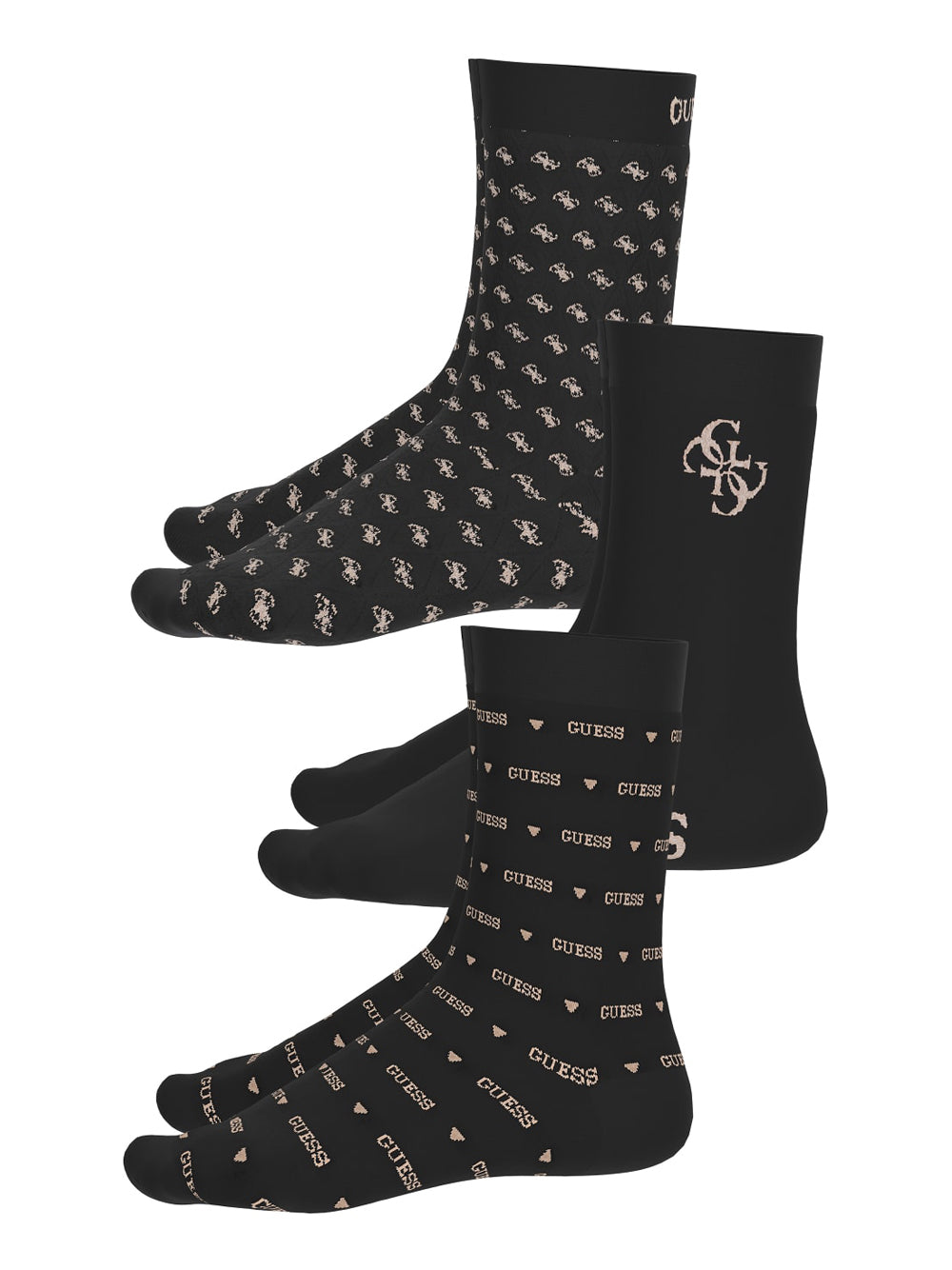 GUESS Calze Donna - Nero modello O4BG03KCJ20
