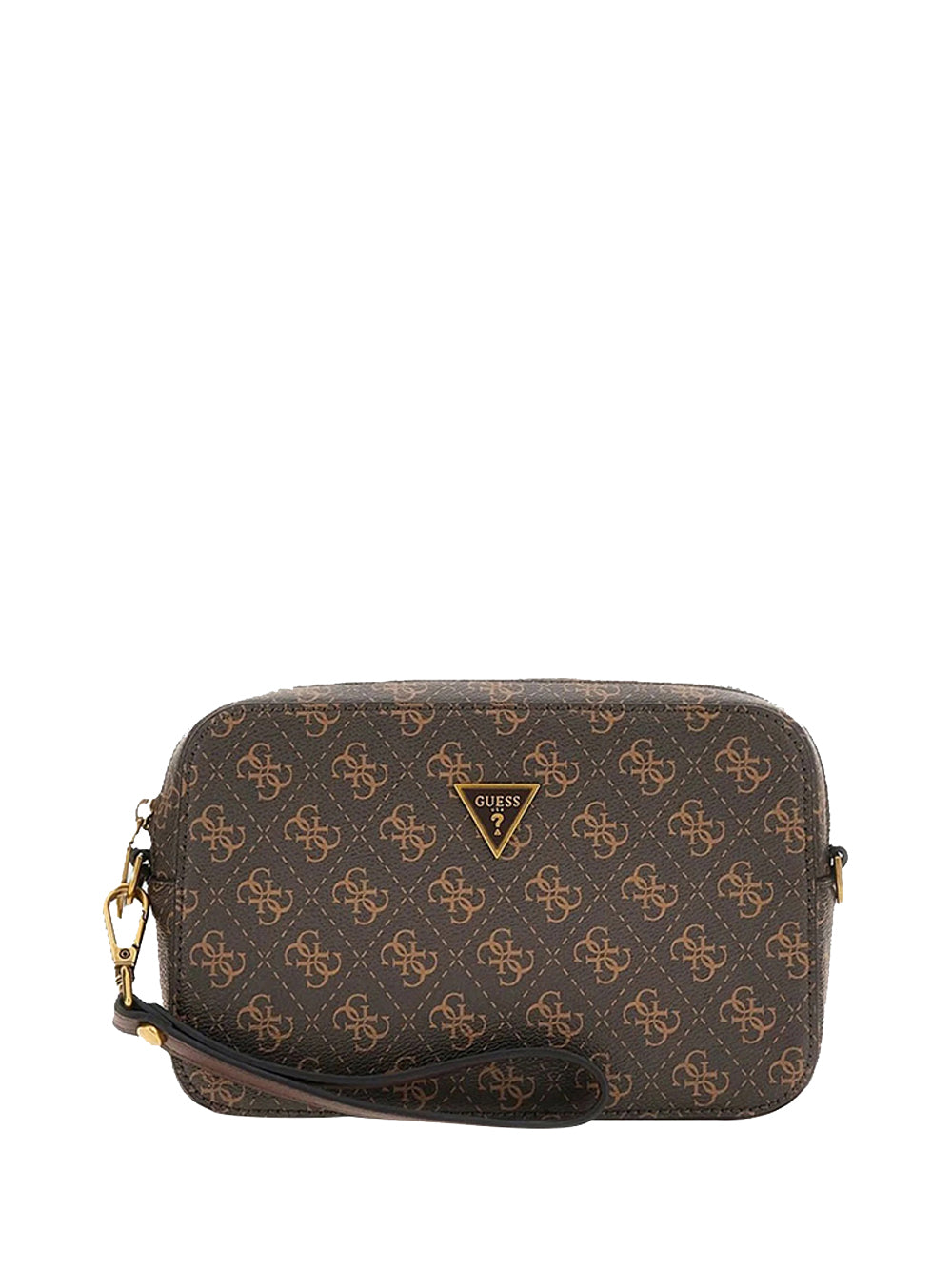 GUESS Borsa a Mano empty pocket pochette Uomo - Marrone modello PMMILOP5245