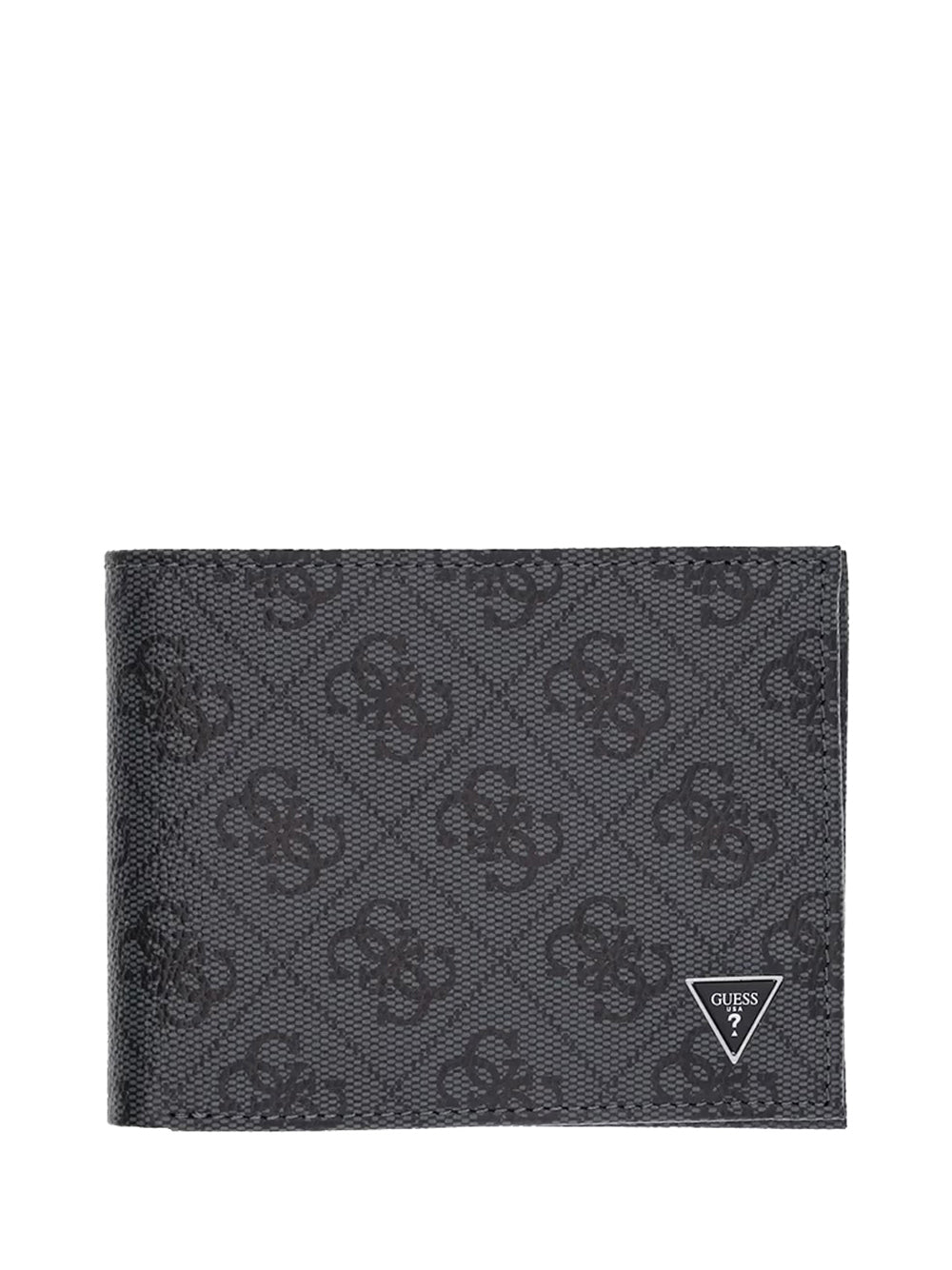 GUESS Portafoglio logato Uomo - Nero modello SMMALLLEA27