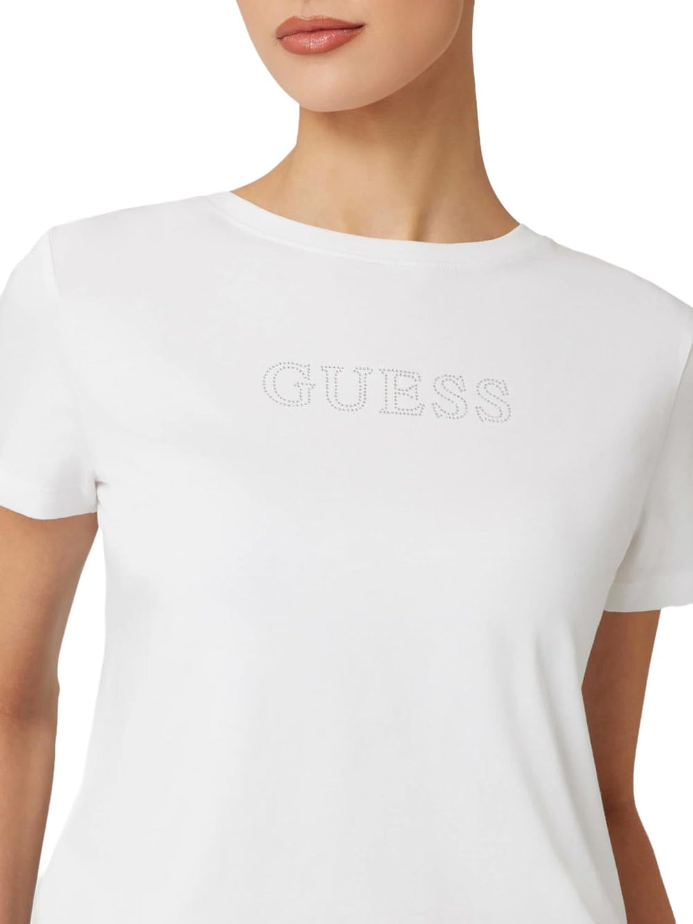 GUESS T-shirt Donna - Bianco modello V3BI11J1314