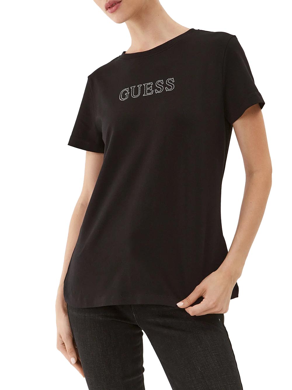 GUESS T-shirt Donna - Nero modello V3BI11J1314