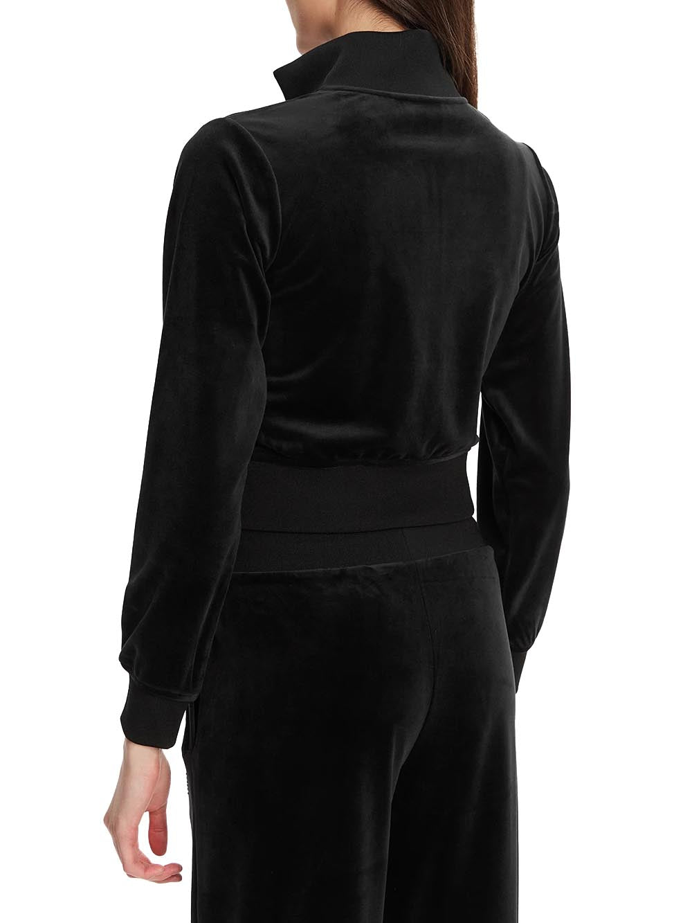 GUESS Felpa con zip Donna - Nero modello V3BQ22K0232