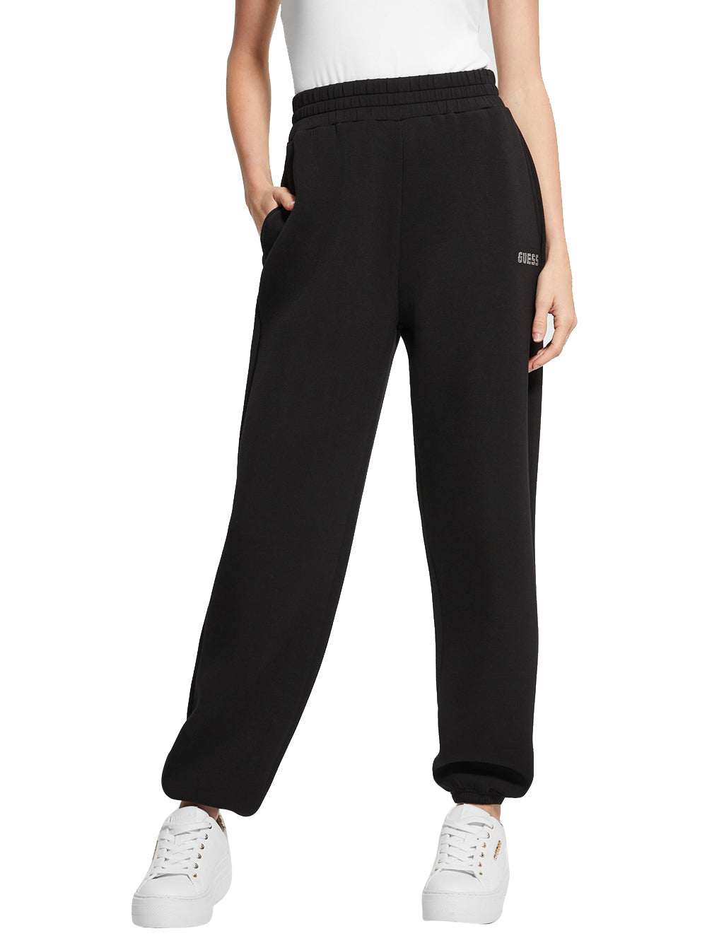 GUESS Pantalone Donna - Nero modello V4BB13K7UW2