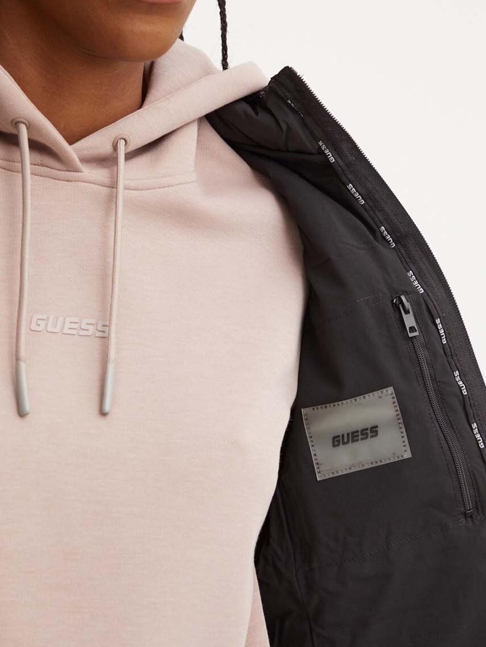 GUESS Giubbino Donna - Nero modello V4YL04WF3X0