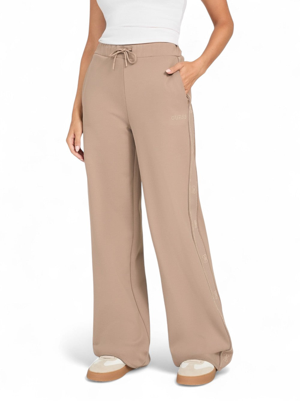 GUESS Pantalone Donna - Taupe modello V5BB12KCX22