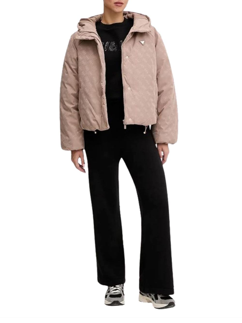 GUESS Felpa Donna - Nero modello V5BQ10KB681