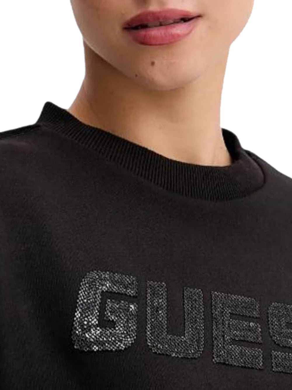 GUESS Felpa Donna - Nero modello V5BQ10KB681