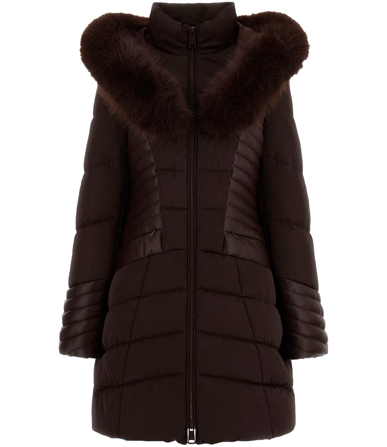 GUESS Giubbino Donna - Marrone modello W4BL61WGLZ0