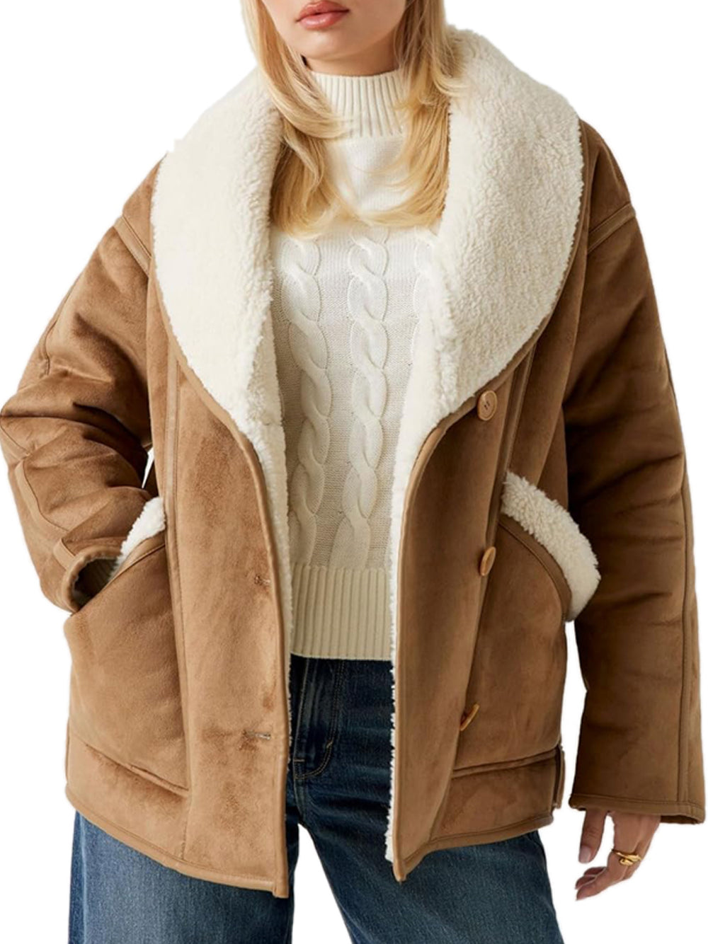 GUESS Giubbino Donna - Arancione modello W5BL94WJ100