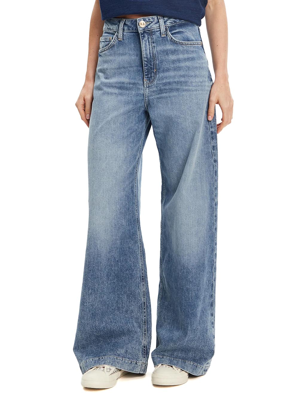 GUESS Jeans Wide Leg Fit Donna - Jeans modello W5YA1CD5QP2