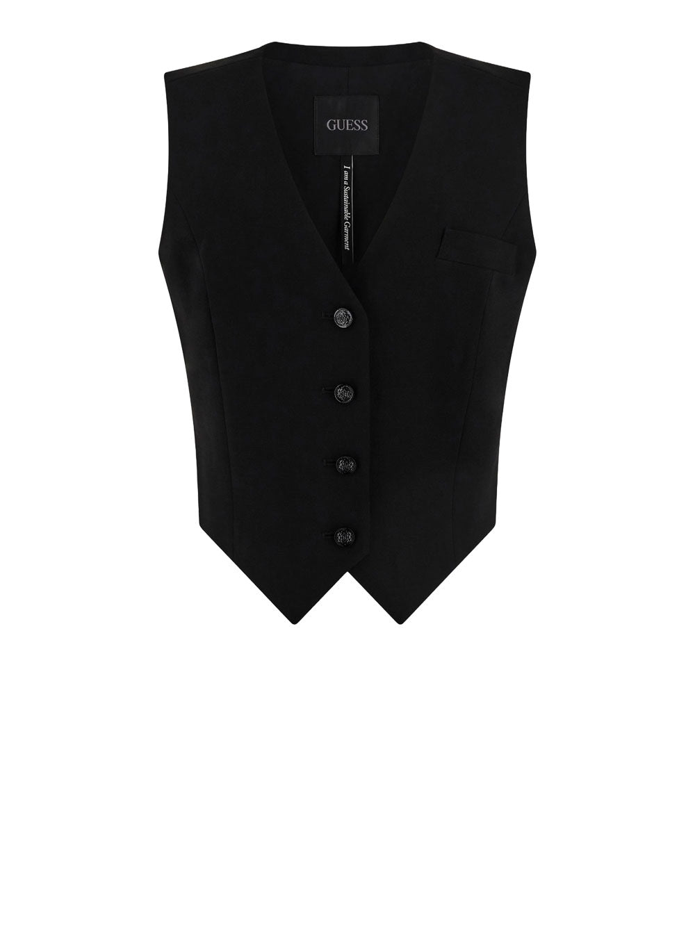 GUESS Gilet Donna - Nero modello W5YH55WGHC2