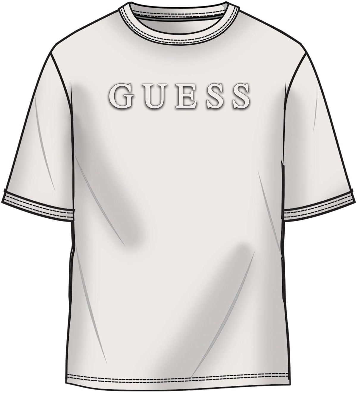 GUESS T-shirt Uomo - Marrone modello Z2YI11J1314