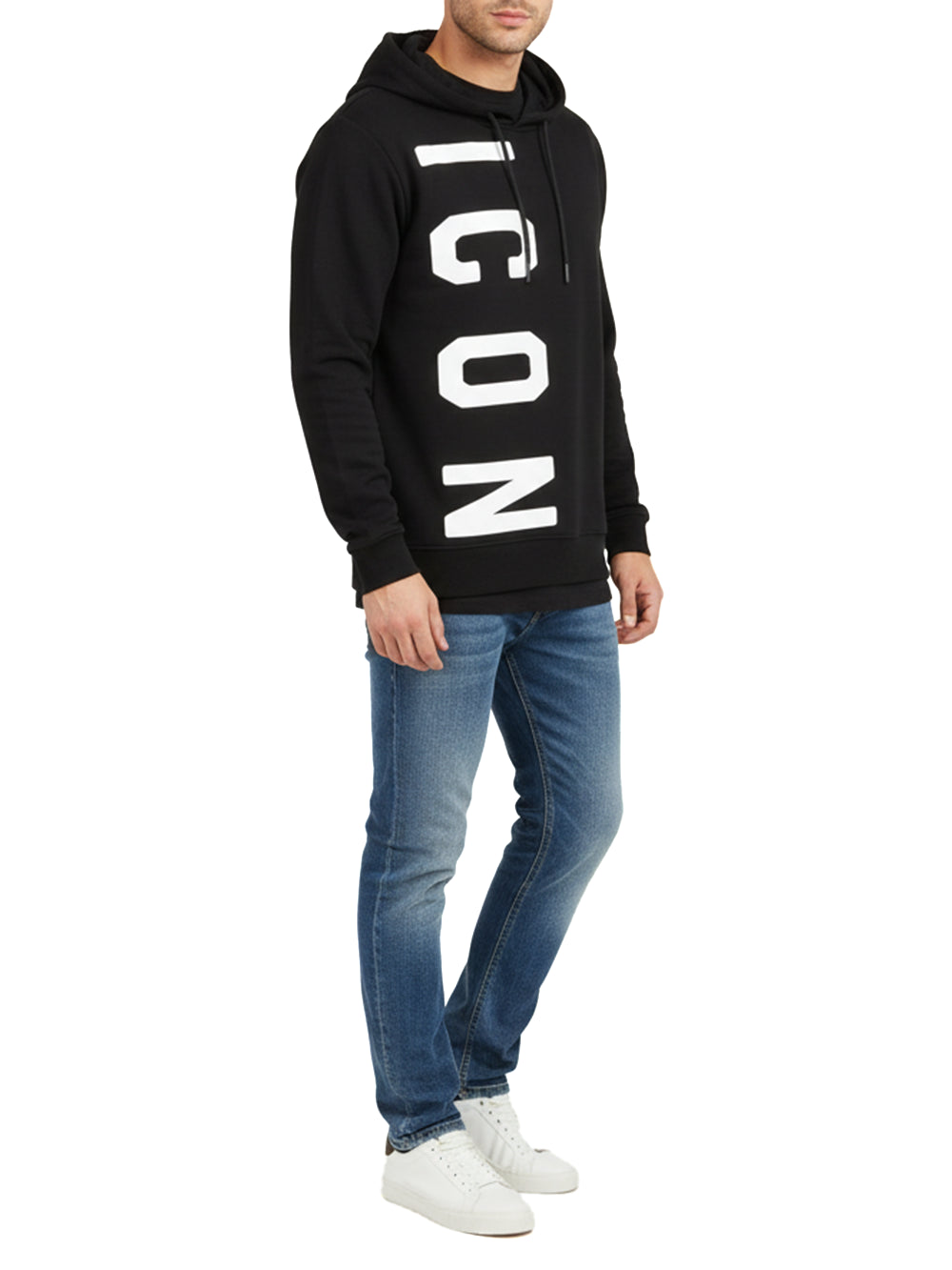 ICON Felpa Uomo - Nero modello ICUF2W6F003