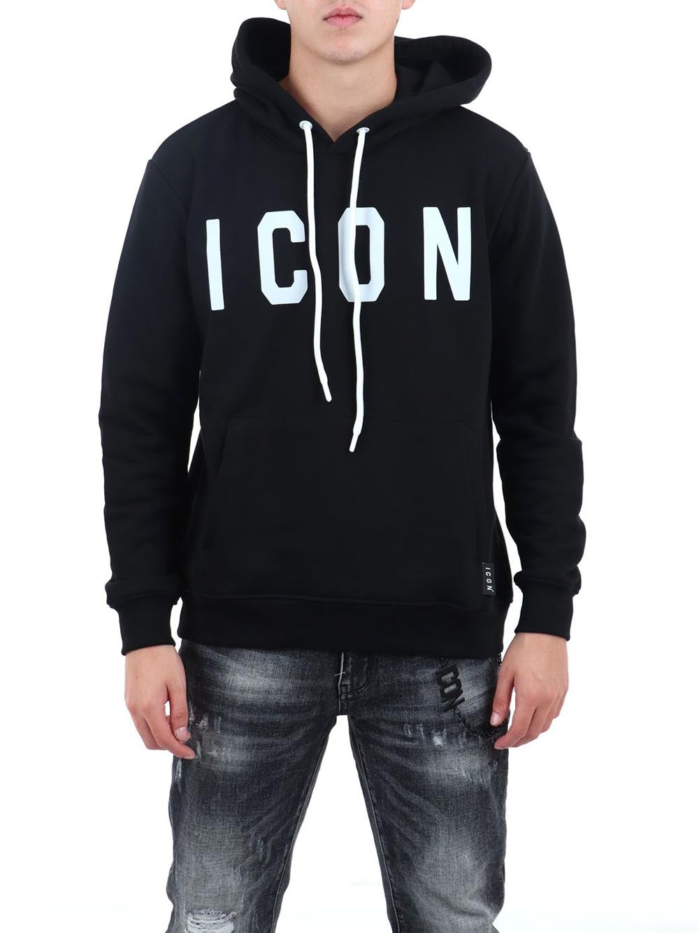 ICON Felpa Uomo - Nero modello ICUF2W6F005