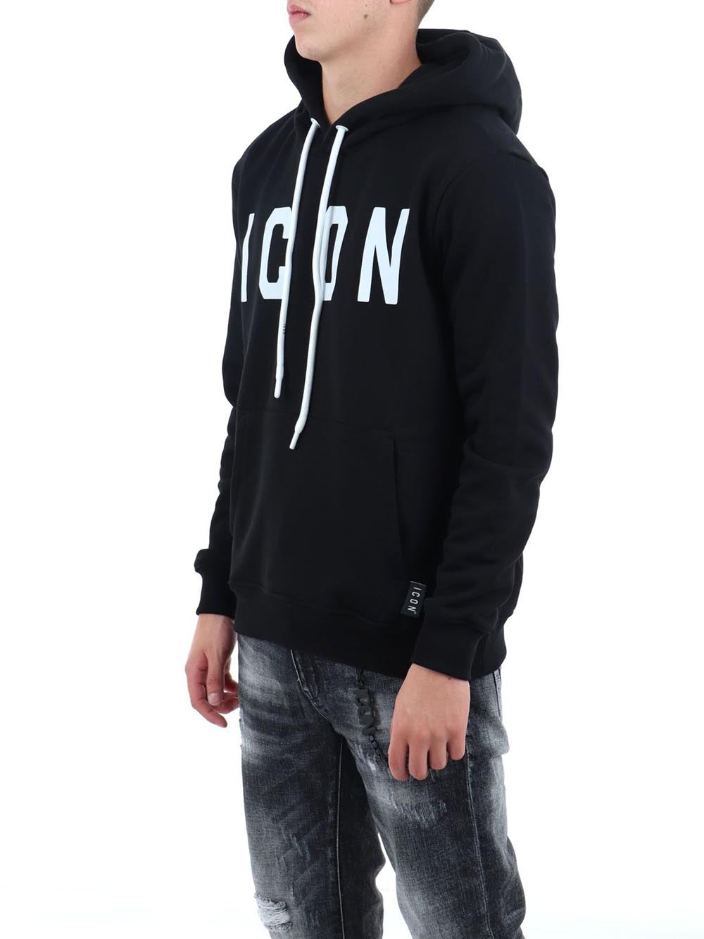 ICON Felpa Uomo - Nero modello ICUF2W6F005