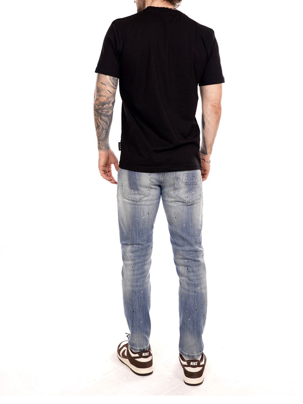 ICON T-shirt Uomo - Nero modello ICUF2W6T002