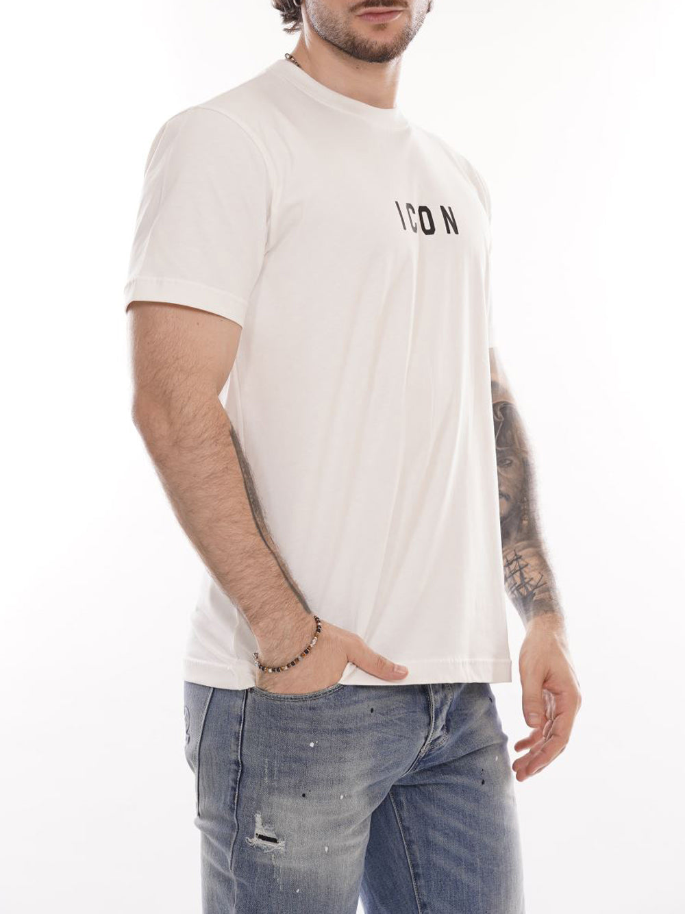 ICON T-shirt Uomo - Bianco modello ICUF2W6T002