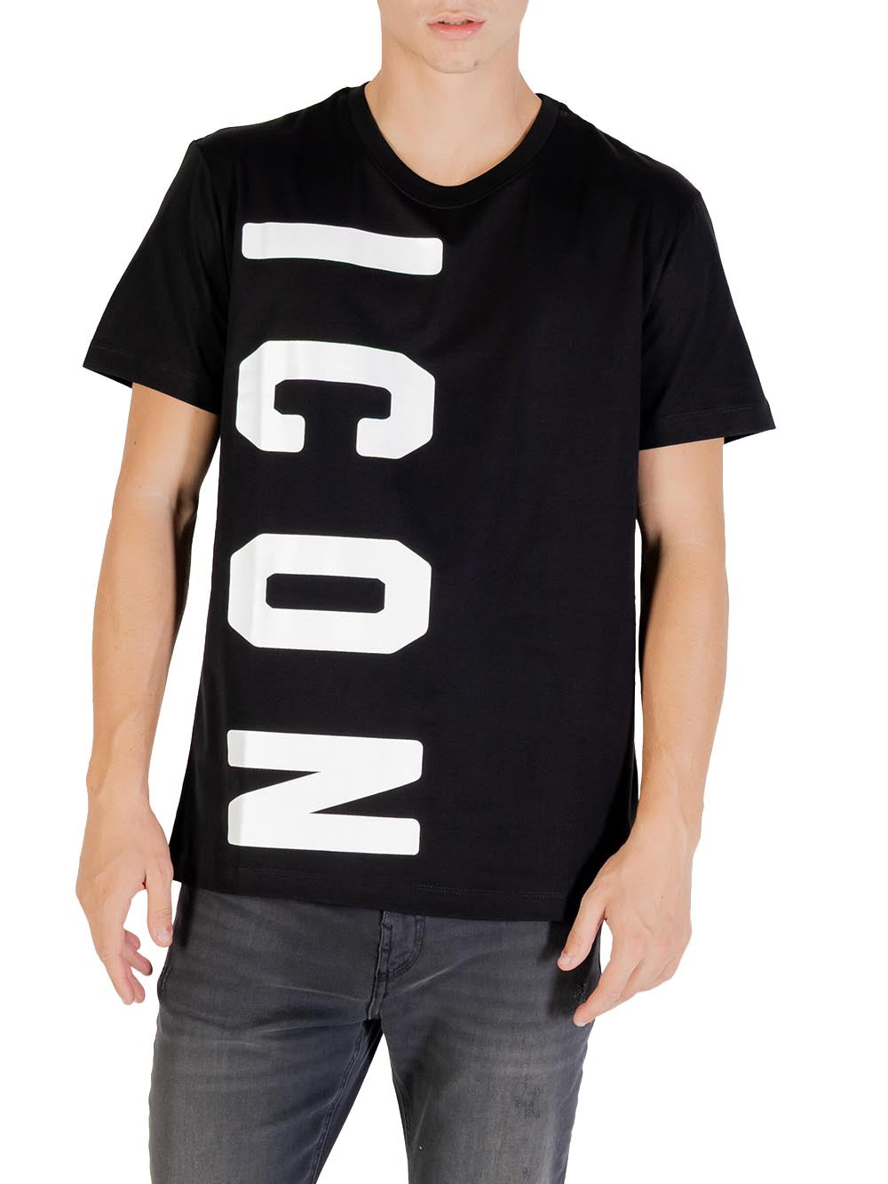 ICON T-shirt Uomo - Nero modello ICUF2W6T004