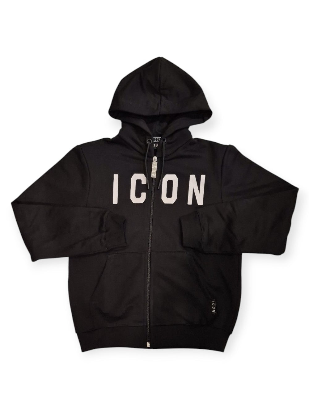 ICON kids Felpa con zip Bambino - Nero modello IBSW00751