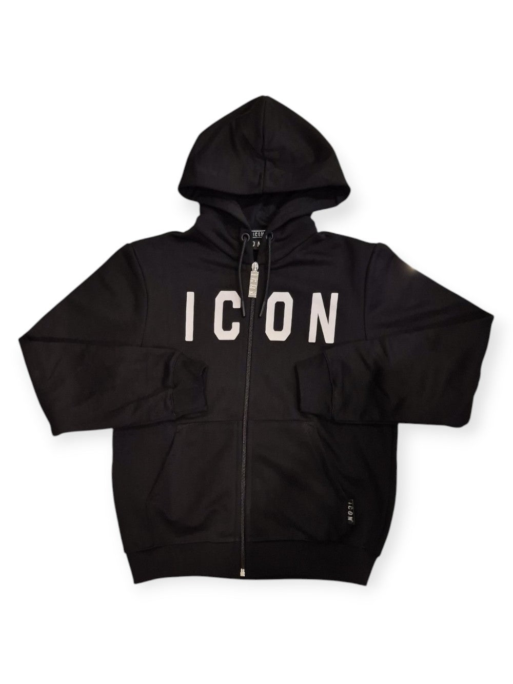 ICON kids Felpa con zip Bambino - Nero modello IBSW00751