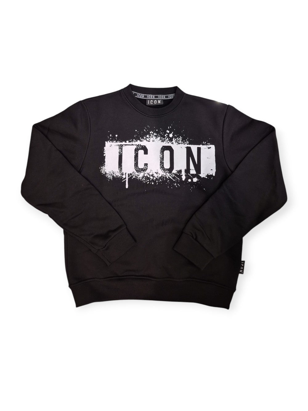 ICON kids Felpa Bambino - Nero modello IBSW00766