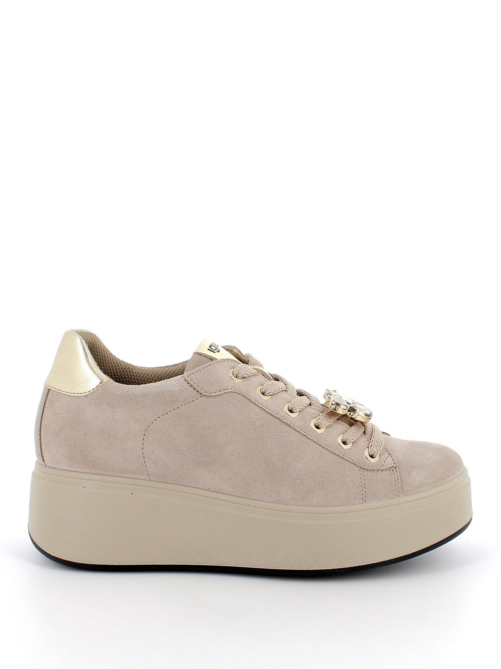 IGI&CO Sneakers con zeppa Donna - Marrone modello 8671233