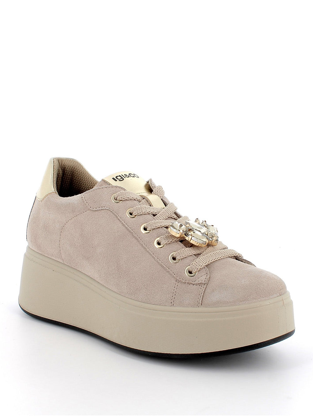 IGI&CO Sneakers con zeppa Donna - Marrone modello 8671233