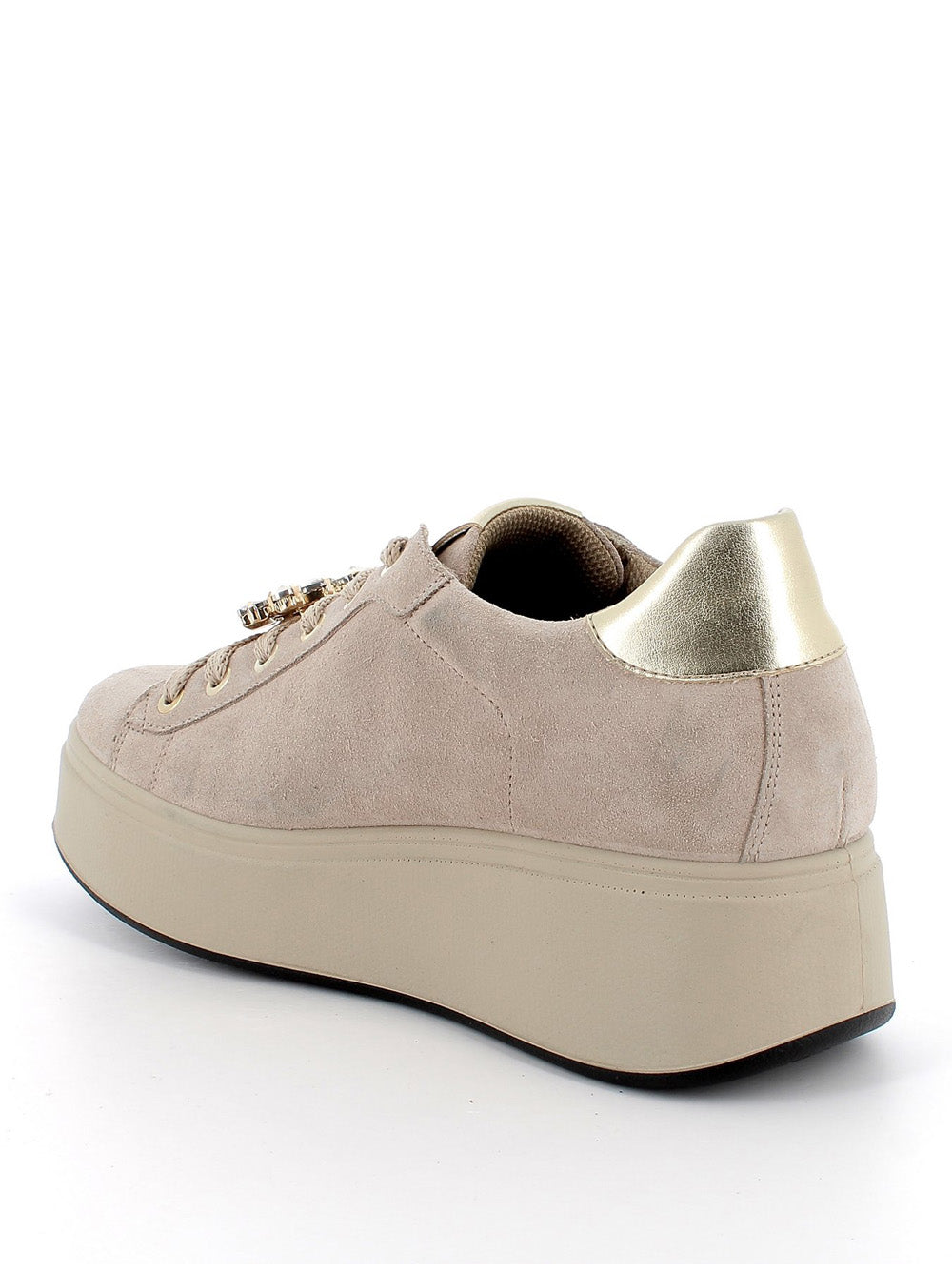 IGI&CO Sneakers con zeppa Donna - Marrone modello 8671233