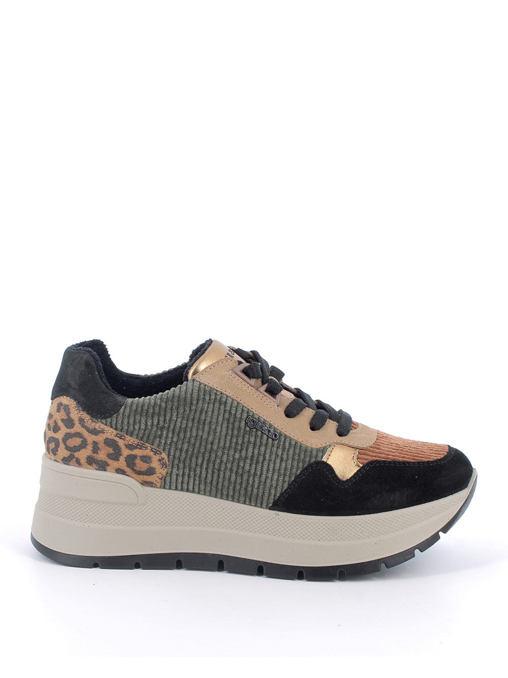 IGI&CO Sneakers con zeppa Donna - Nero modello 8677600