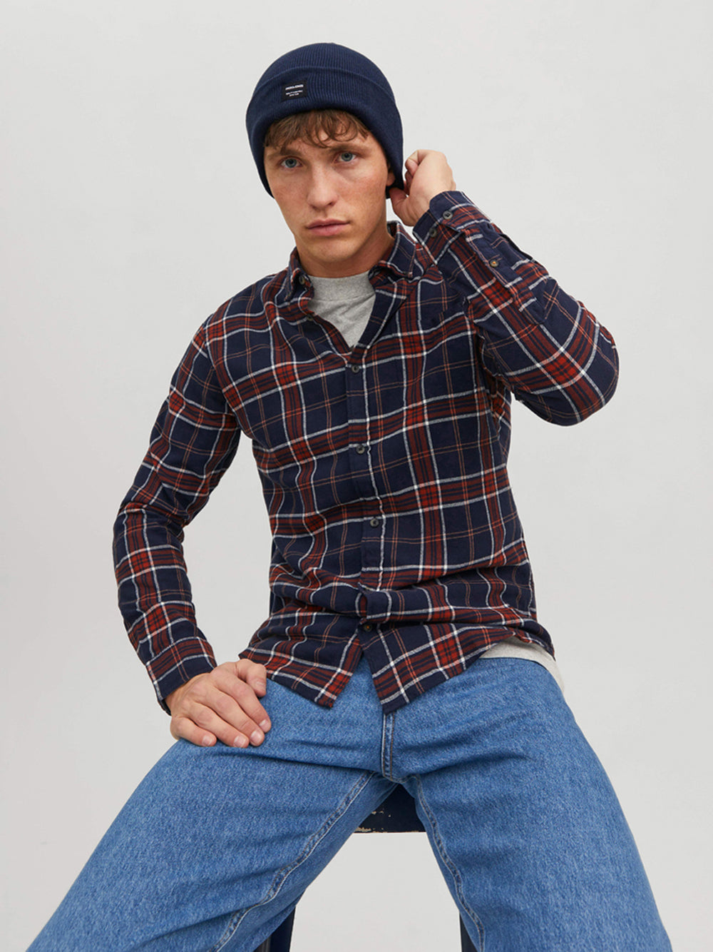 JACK&JONES Cappello Uomo - Blu modello 12092815