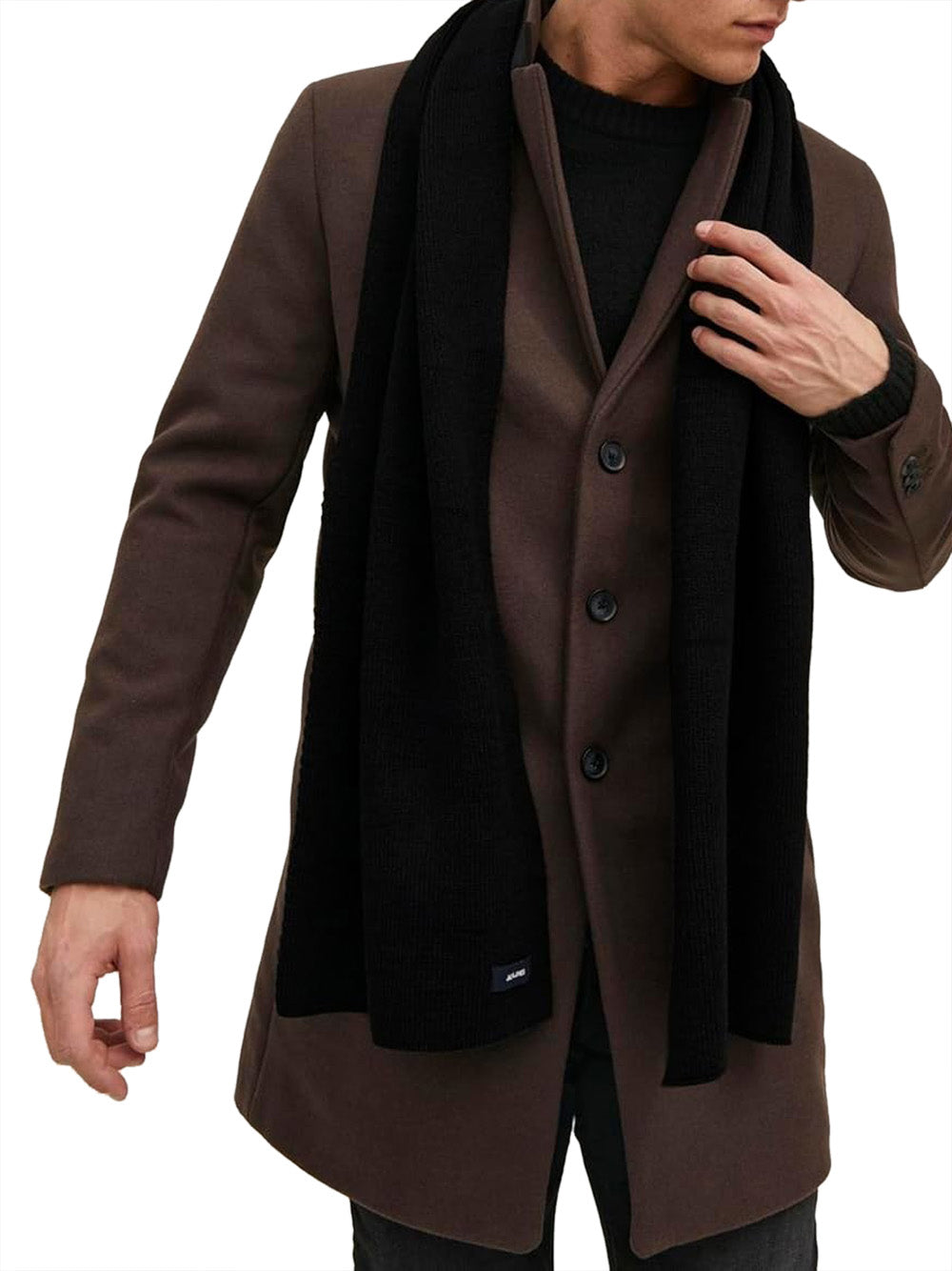 JACK&JONES Sciarpa Uomo - Nero modello 12098582