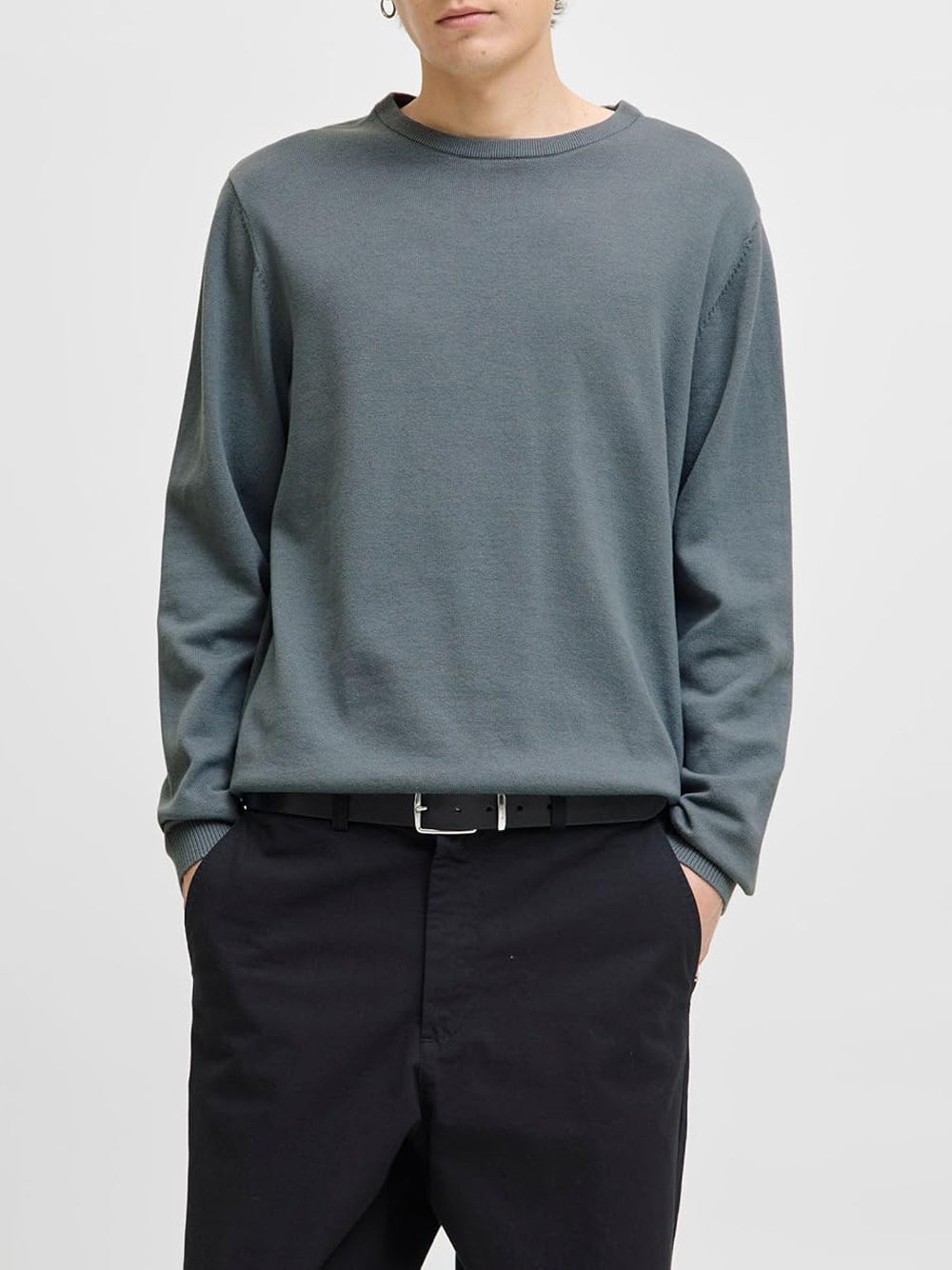 JACK&JONES Maglione Uomo - Grigio modello 12137190