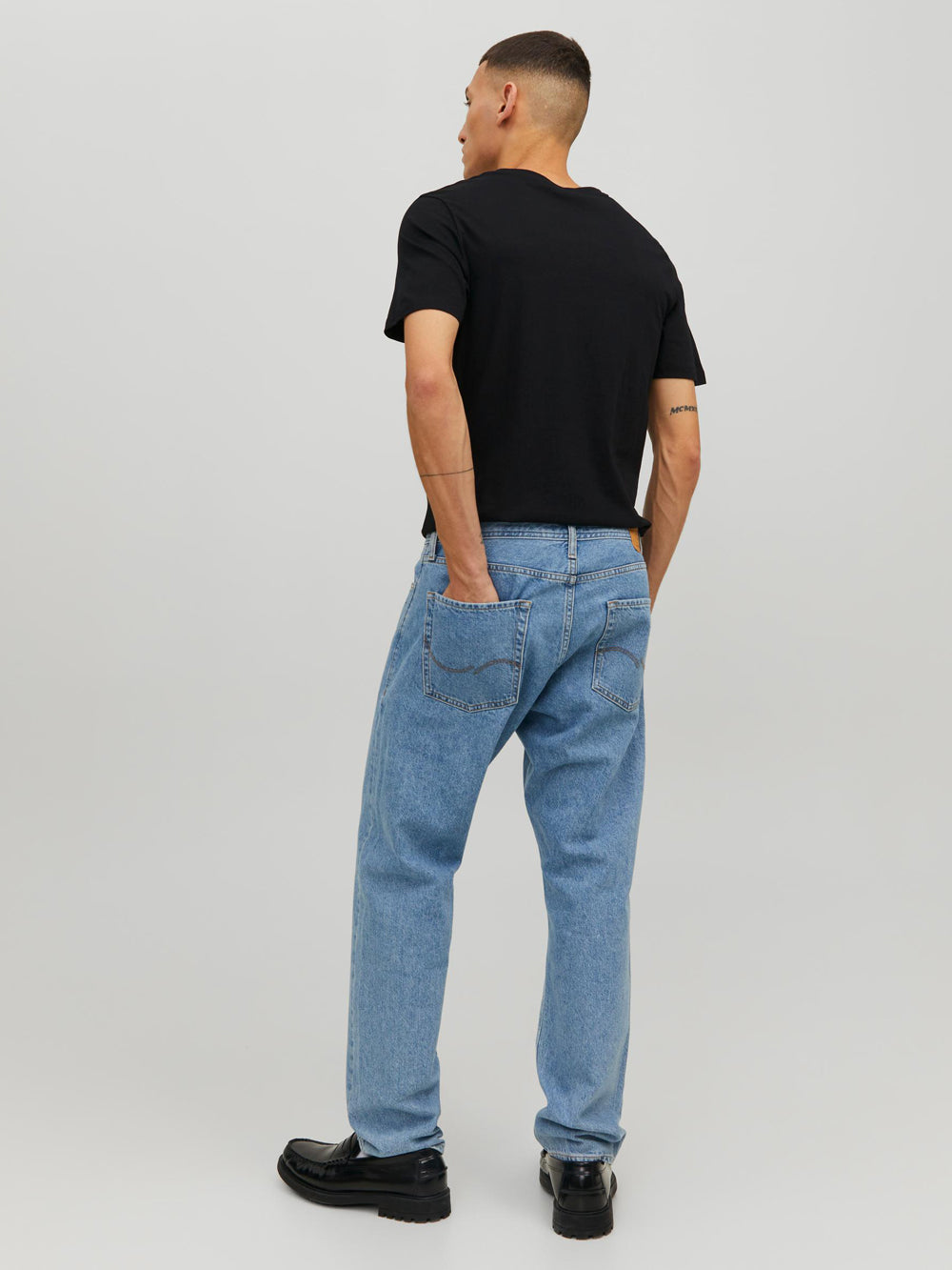 JACK&JONES T-shirt Uomo - Nero modello 12156101