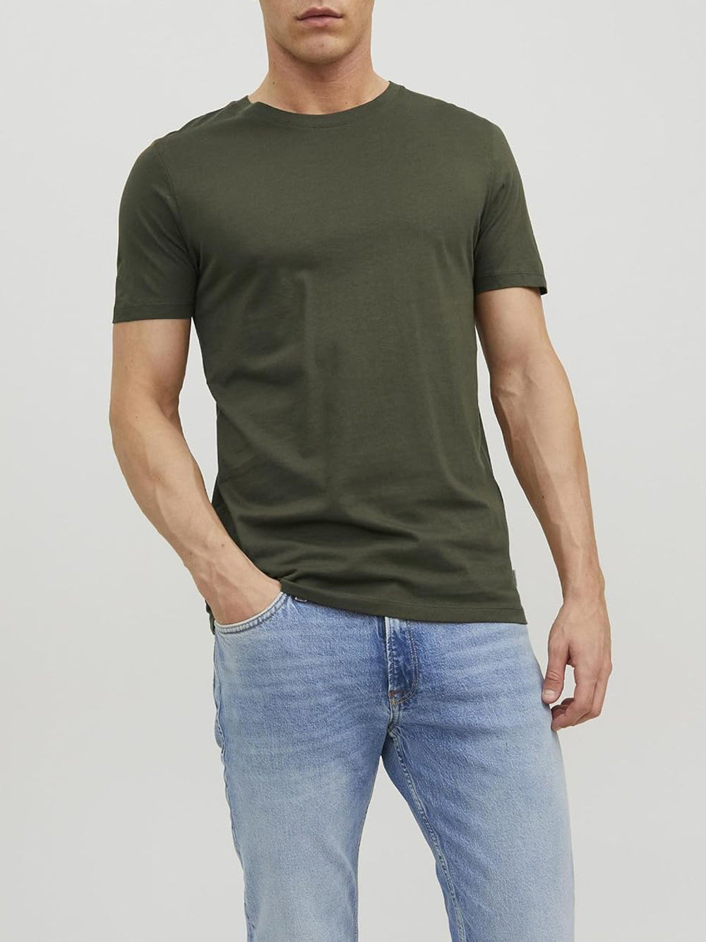 JACK&JONES T-shirt Uomo - Verde modello 12156101