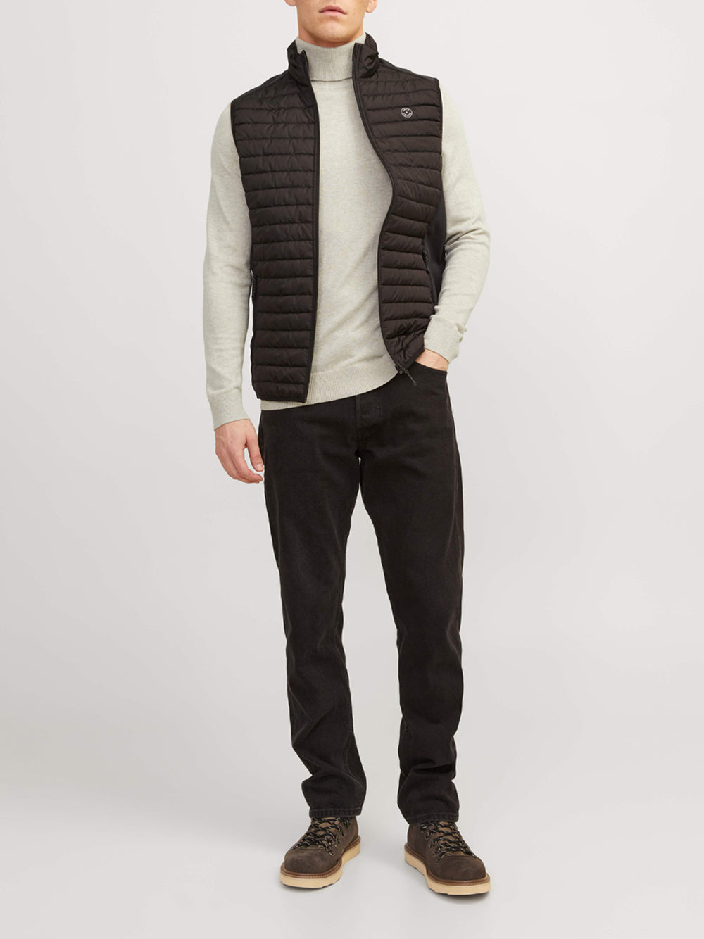 JACK&JONES Maglione Uomo - Grigio modello 12157417