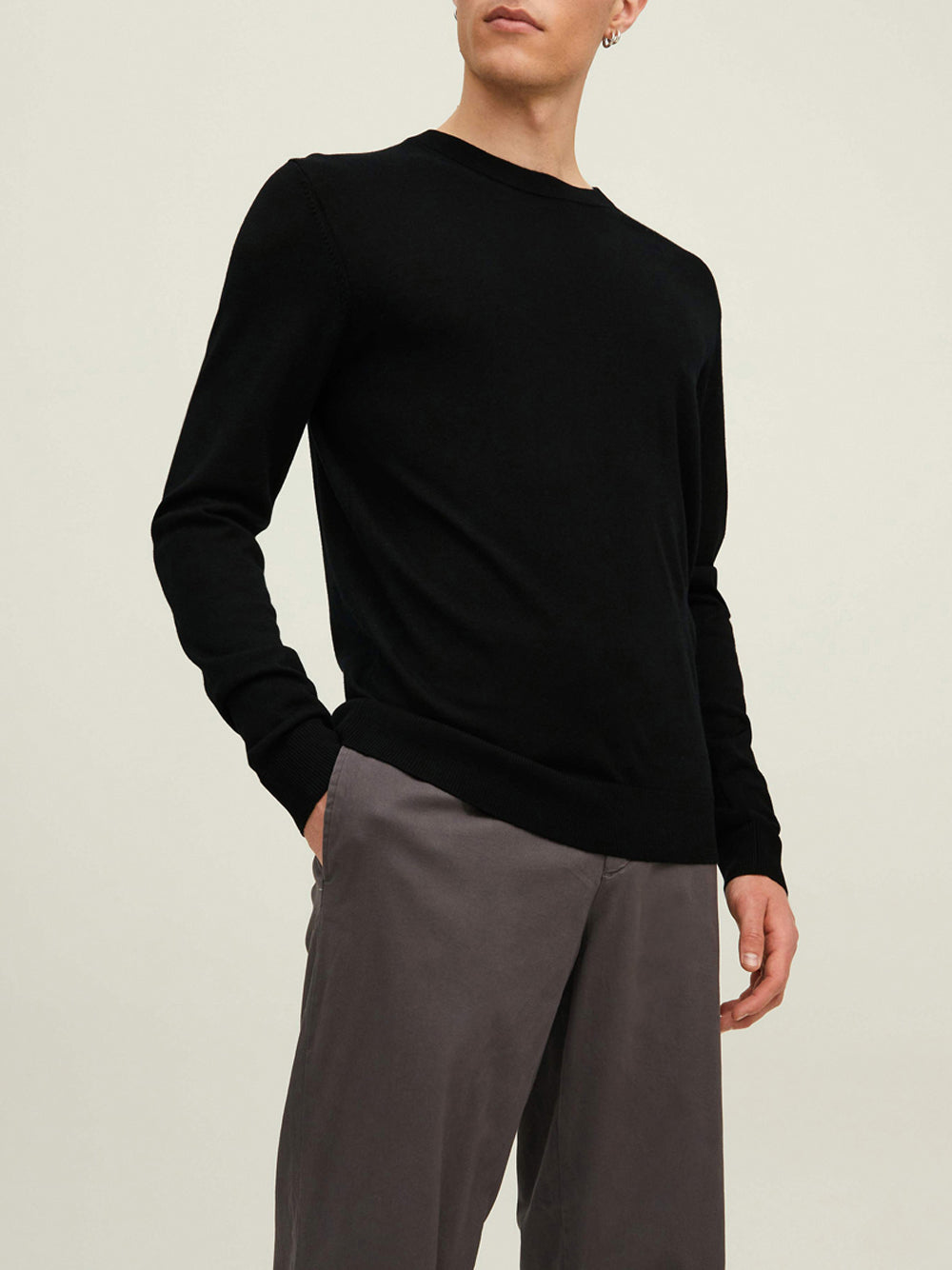 JACK&JONES Maglione Uomo - Nero modello 12216817