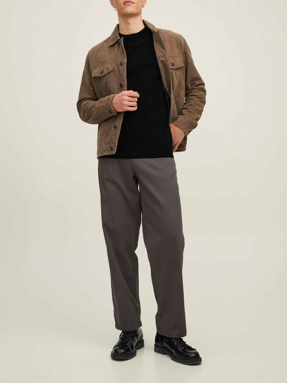 JACK&JONES Maglione Uomo - Nero modello 12216817