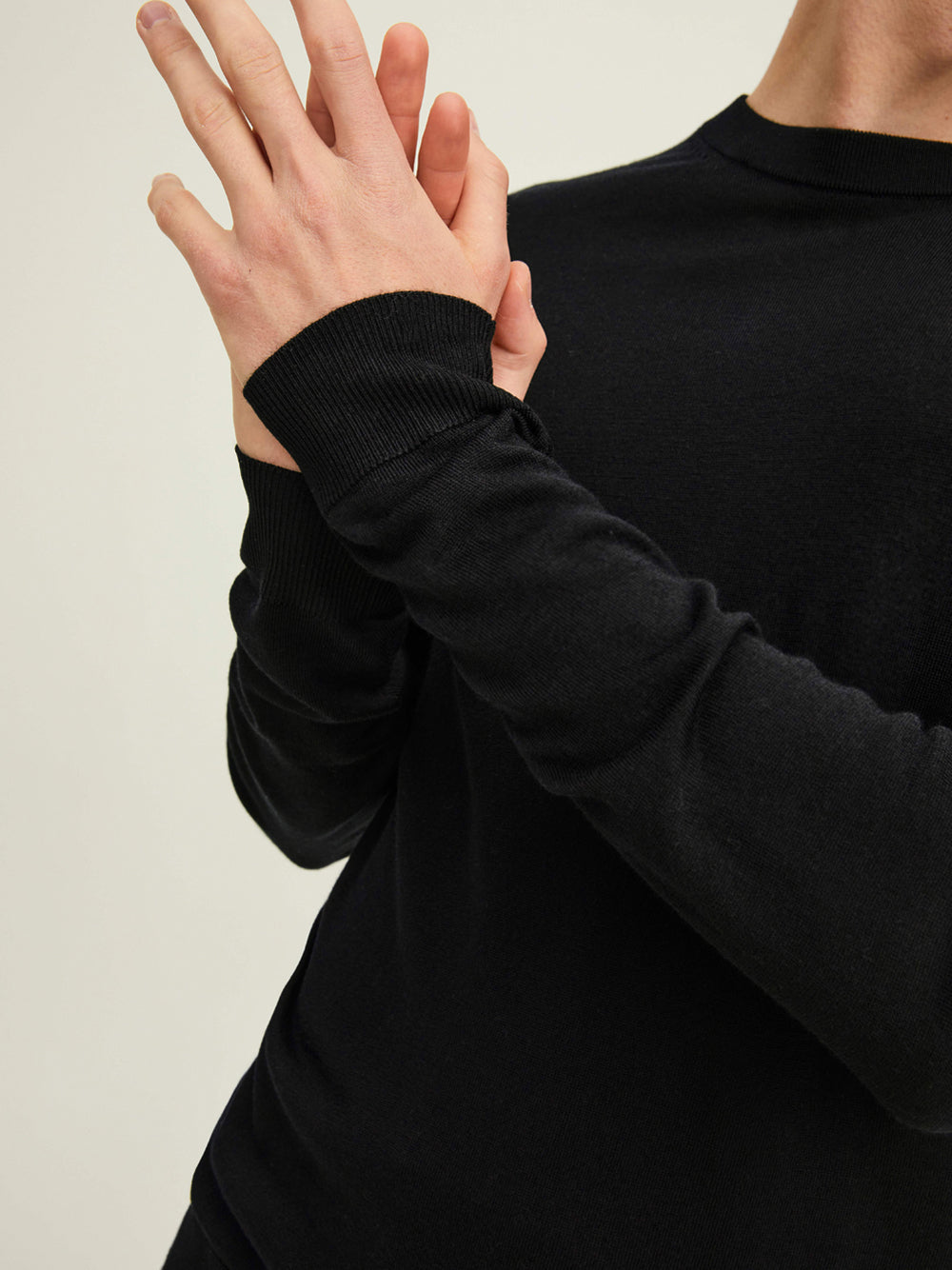 JACK&JONES Maglione Uomo - Nero modello 12216817