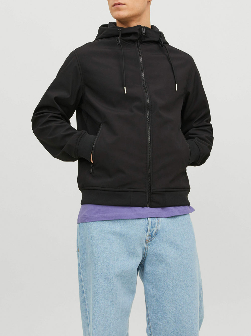 JACK&JONES Giubbino Uomo - Nero modello 12236300