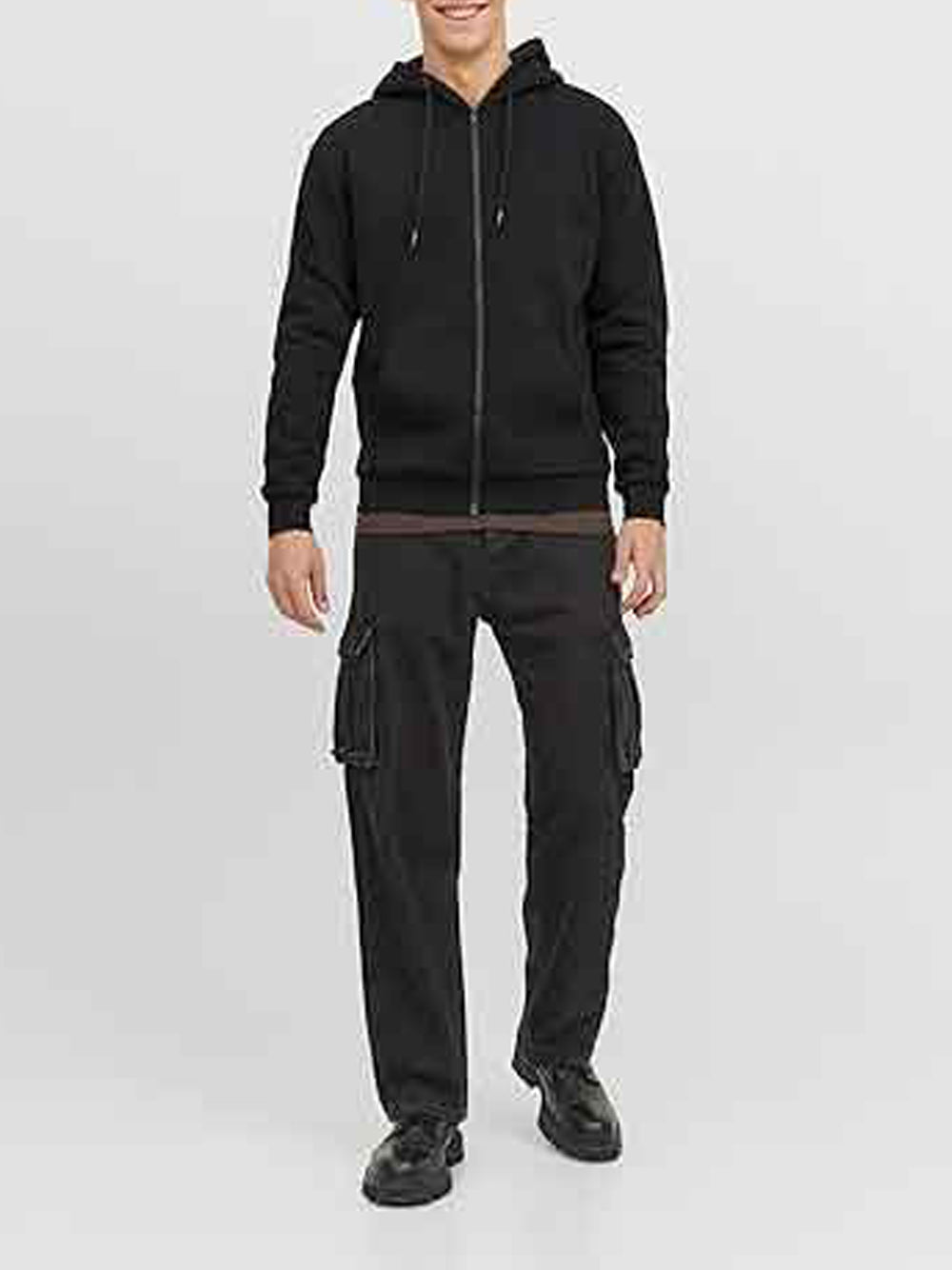 JACK&JONES Cardigan Uomo - Nero modello 12249342