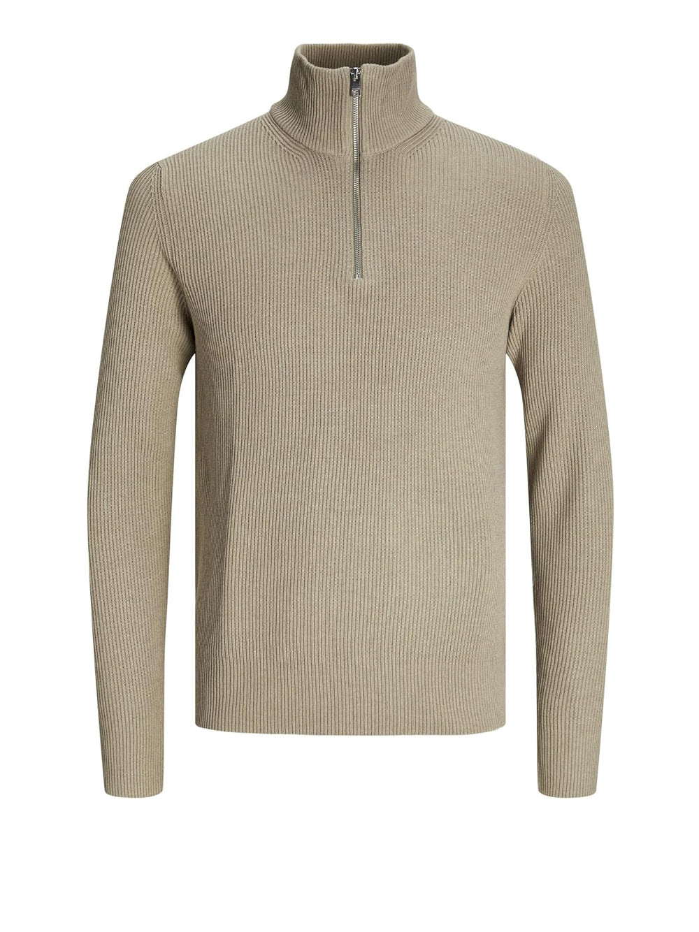 JACK&JONES Maglione con zip Uomo - Grigio modello 12257773